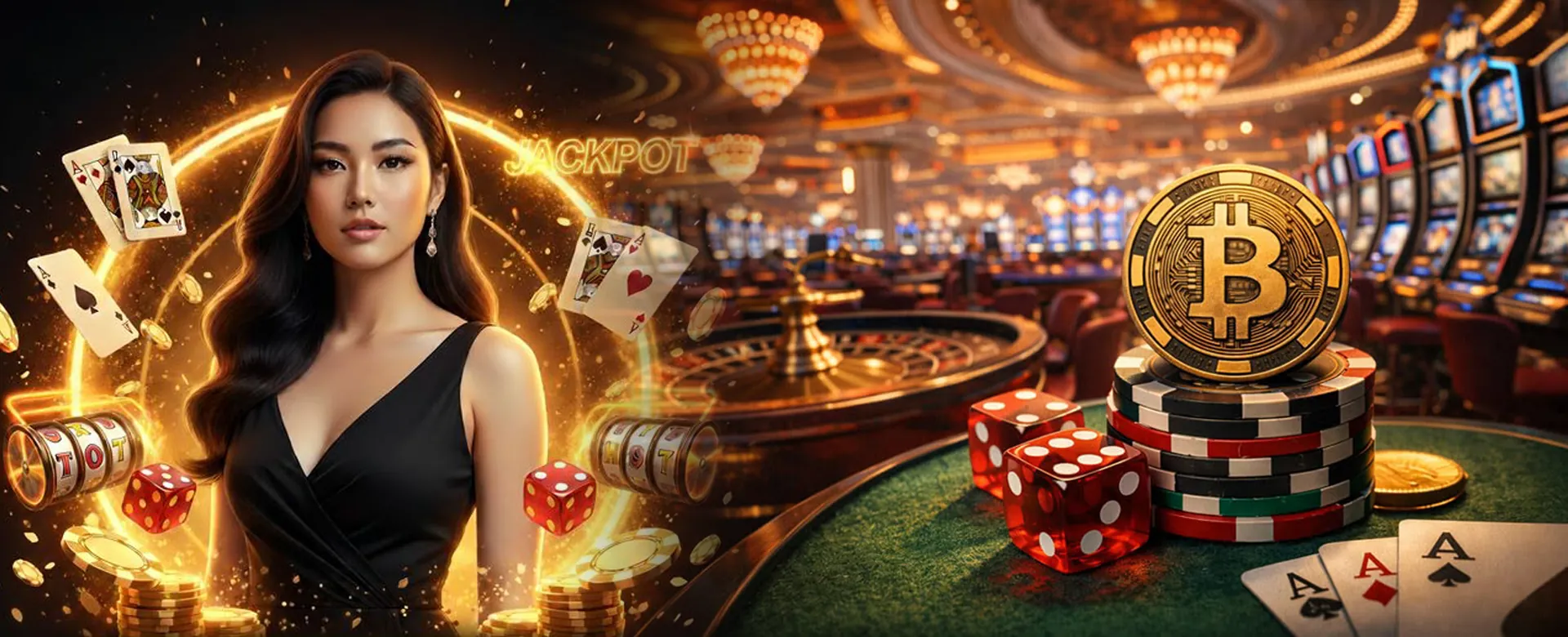 Background of a vibrant online casino, ready for 8k8 log in